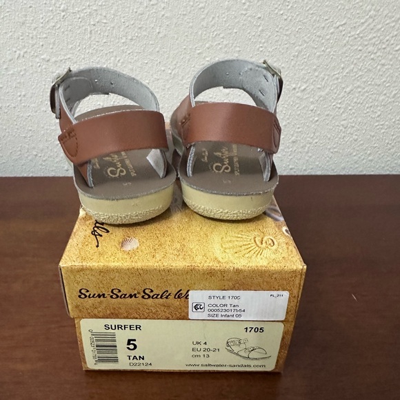 Salt Water Sandals by Hoy Tan Kids Sandals - Picture 3 of 7